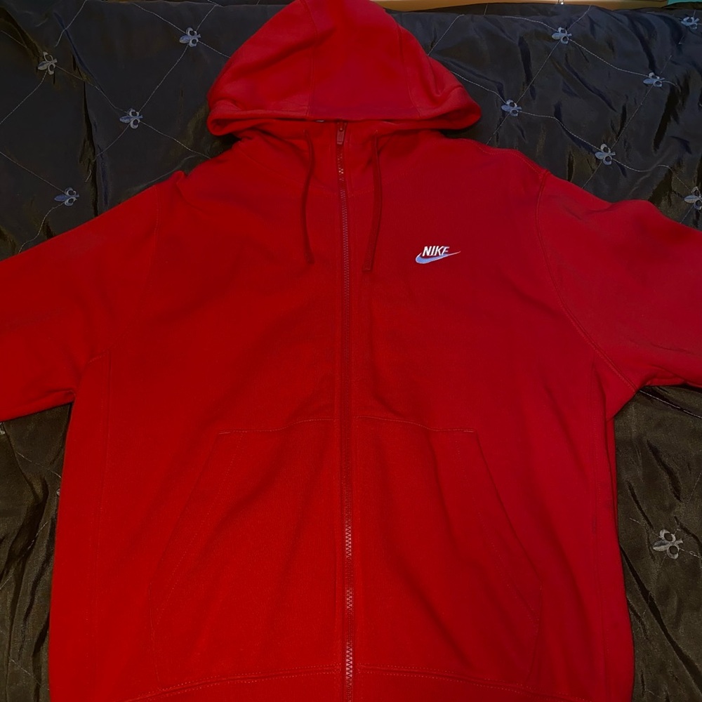 Nike Men’s Sportswear Club Fleece Full Zip Hoodie x Joggers Pants bundle
